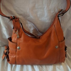 Fossil Hayley Leather Hobo Bag